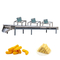 500kg/H Snack Üretim Hattı 30-100kw Mısır Unu Makinası