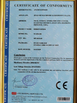 Çin Jinan MT Machinery &amp; Equipment Co., Ltd. Sertifikalar